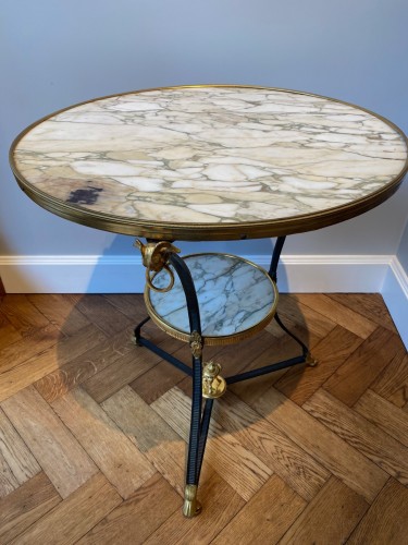Louis XVI tripod pedestal table - 