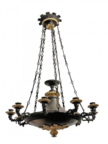 Lustre d'époque Restauration
