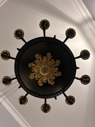 Luminaires Lustre - Lustre d'époque Restauration