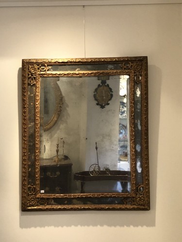 Miroir Louis XIV - Miroirs, Trumeaux Style 