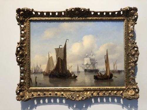 Marine animée - George Willem Opdenhoff (1807-1873) - Galerie Theunissen & de Ghellinck