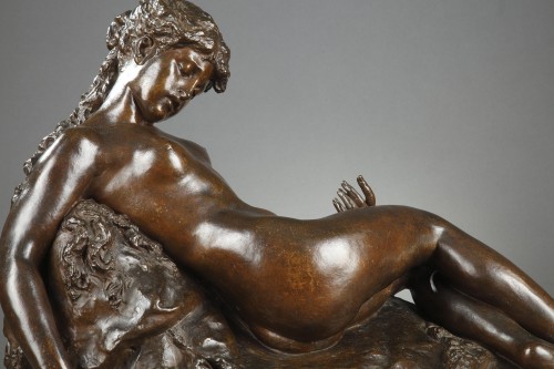 Bacchante endormie - Prosper D'EPINAY (1836-1914) - Sculpture Style Napoléon III