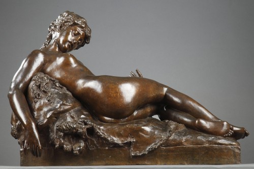 Bacchante endormie - Prosper D'EPINAY (1836-1914) - Galerie Tourbillon
