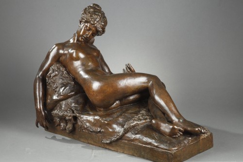 Bacchante endormie - Prosper D'EPINAY (1836-1914) - Napoléon III