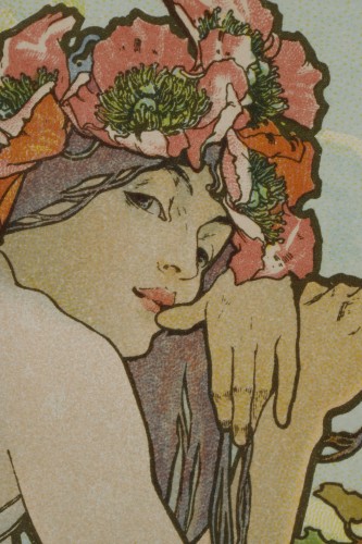 Engravings & Prints  - Seasons - Alphonse Mucha (1860-1939)