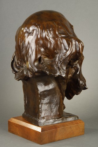 Sculpture Sculpture en Bronze - Le Désespéré - CARRIES Jean-Joseph (1855-1894)