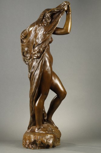 Sculpture Sculpture en Bronze - La Nature mystérieuse - Louis-Ernest BARRIAS (1841-1905)