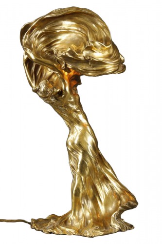 "Loïe Fuller" lamp - Raoul LARCHE (1860-1912)