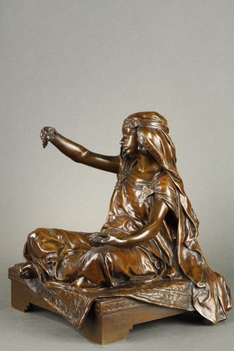 Jeune fille de Bou-Saada - Louis-Ernest BARRIAS (1841-1905) - Galerie Tourbillon