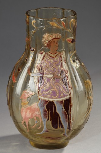 Vase dit "Cristallerie" - Emile Gallé (1846–1904) - Verrerie, Cristallerie Style Art nouveau