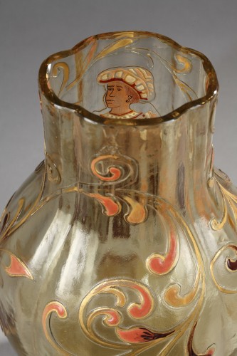 Vase dit "Cristallerie" - Emile Gallé (1846–1904) - Galerie Tourbillon