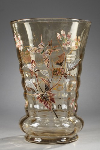 Antiquités - Cristallerie au Papillon - GALLE Emile (1846-1904)
