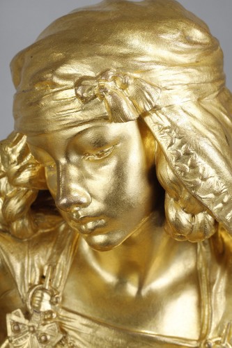 Young girl from Bou-Saada - Louis-Ernest BARRIAS (1841-1905) - Art nouveau