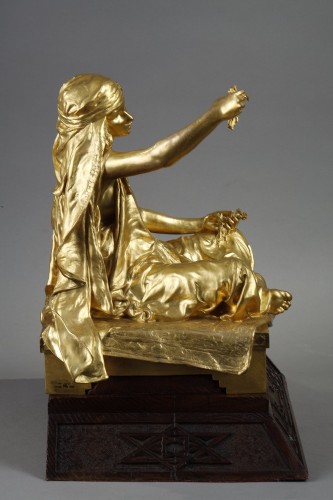 Antiquités - Jeune fille de Bou-Saada - Louis-Ernest BARRIAS (1841-1905)