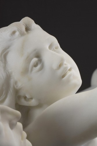 Pan et Syrinx - Albert-Ernest CARRIER-BELLEUSE (1824-1887) - Galerie Tourbillon