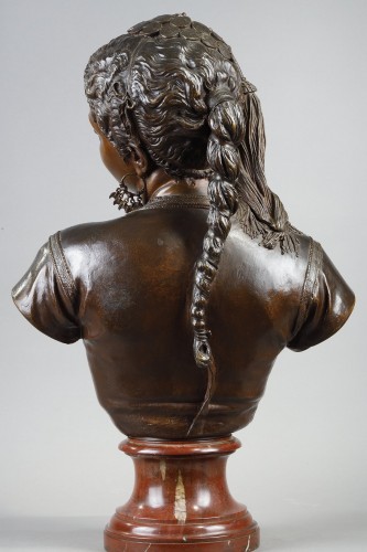 Bust of an Oriental Woman - Emile Guillemin (1841-1907) - Napoléon III