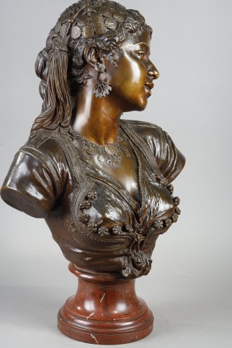 Antiquités - Bust of an Oriental Woman - Emile Guillemin (1841-1907)