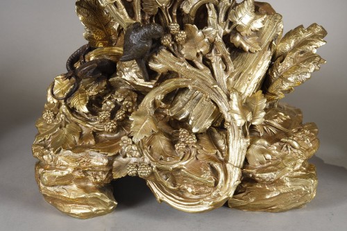 Garniture de cheminée - attribué à Charles Stanislas MATIFAT (1820-1897) - Galerie Tourbillon