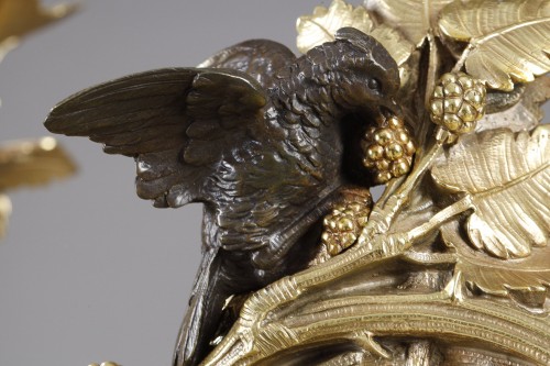 XIXe siècle - Garniture de cheminée - attribué à Charles Stanislas MATIFAT (1820-1897)
