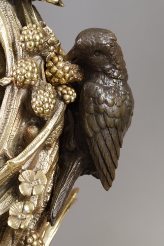 Napoléon III - Garniture de cheminée - attribué à Charles Stanislas MATIFAT (1820-1897)