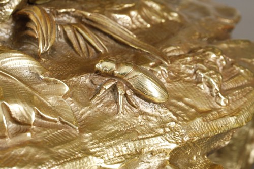 Antiquités - Garniture de cheminée - attribué à Charles Stanislas MATIFAT (1820-1897)