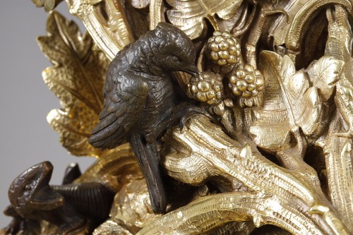 Antiquités - Garniture de cheminée - attribué à Charles Stanislas MATIFAT (1820-1897)