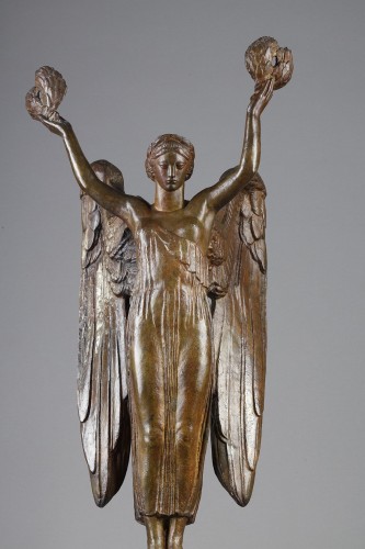 Bogota&#039;s Glory - Henri Bouchard (1875-1960) - Sculpture Style Art Déco