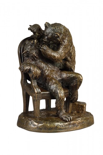 Bear Dentist - Christophe FRATIN (1801-1864)