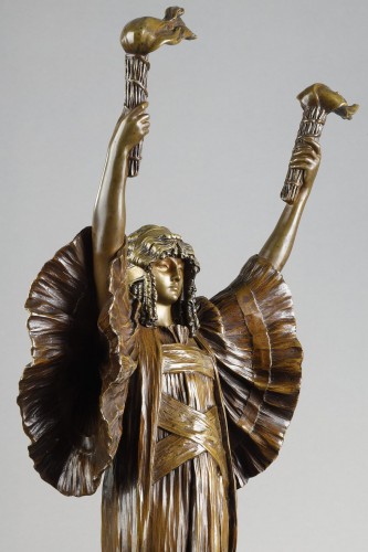 Danseuse aux Flambeaux - Agathon LÉONARD (1841–1923) - Art nouveau