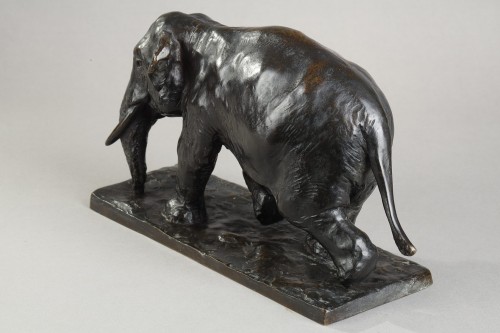 Art Déco - Elephant trotting - Roger Godchaux (1878-1958)