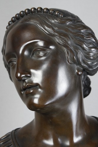 Sculpture Sculpture en Bronze - Danseuse - Jean-Joseph JAQUET (1822-1898)