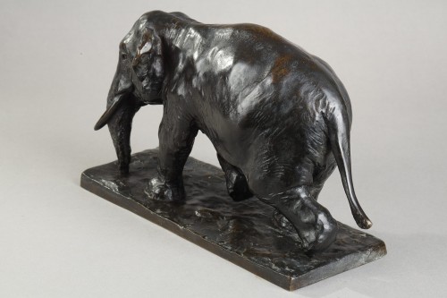 Art Déco - Eléphant trottant - Roger GODCHAUX (1878-1958)