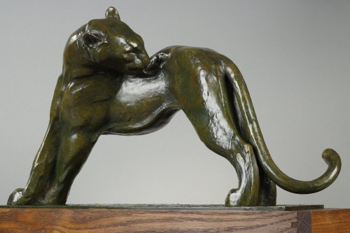 Panther licking - André-Vincent BECQUEREL (1893-1981) - 
