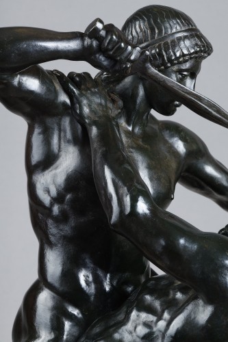 19th century - Theseus slaying the Minotaur - Antoine-Louis BARYE (1796-1875)