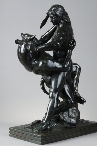 Napoléon III - Theseus slaying the Minotaur - Antoine-Louis BARYE (1796-1875)