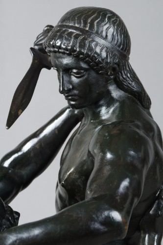 Antiquités - Theseus slaying the Minotaur - Antoine-Louis BARYE (1796-1875)