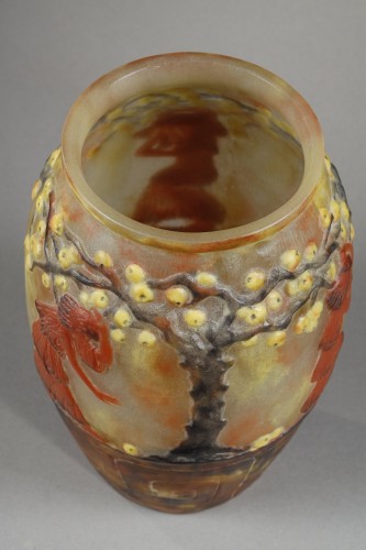 20th century - Vase known as &quot;Garden of Hesperides&quot; - Gabriel ARGY-ROUSSEAU (1885-1953)