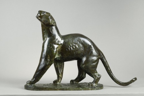 Panther sniffing - Georges Guyot (1885-1972) - Art Déco