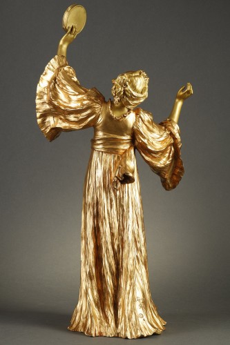 Art nouveau - Dancer with a tambourine - Agathon LÉONARD (1841–1923)