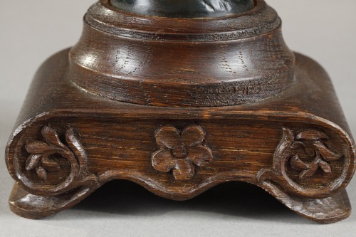 Cantharus vase with oak leaves - Émile GALLE (1846-1904) - Art nouveau