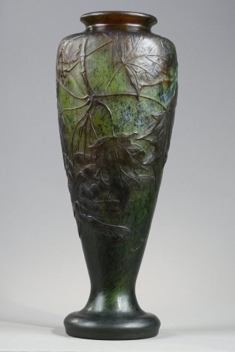XXe siècle - Vase "Erable plane" - Émile GALLE (1846-1904)