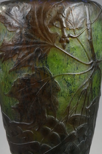 Vase "Erable plane" - Émile GALLE (1846-1904) - Art nouveau