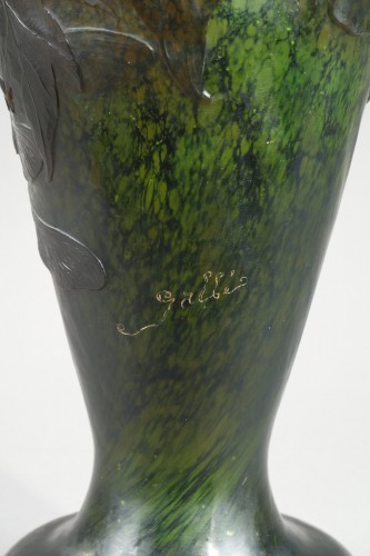 Art nouveau - Vase "Erable plane" - Émile GALLE (1846-1904)