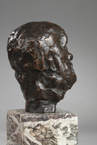  - Petite tête de l'Homme au nez cassé - Auguste RODIN (1840-1917)