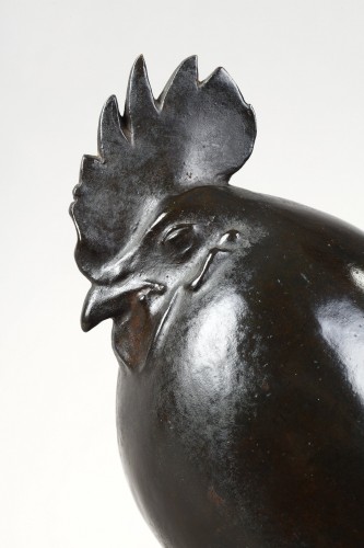 XXe siècle - Coq dormant - François POMPON (1855-1933)
