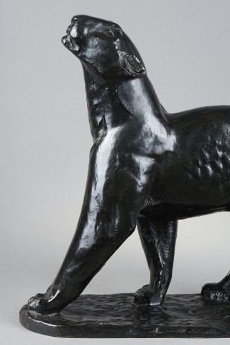 Antiquités - Panthère humant - Georges GUYOT (1885-1972)
