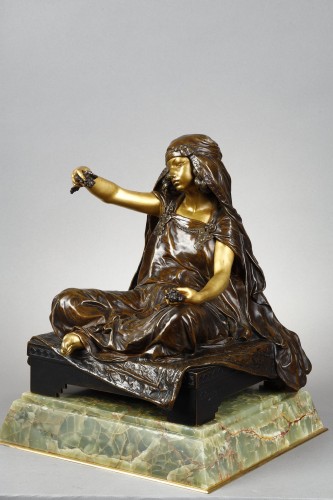 Jeune fille de Bou-Saada - Louis-Ernest BARRIAS (1841-1905) - Galerie Tourbillon