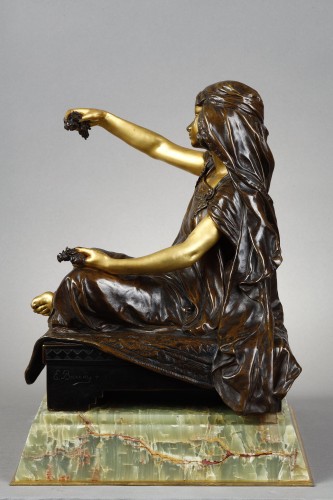 Art nouveau - Jeune fille de Bou-Saada - Louis-Ernest BARRIAS (1841-1905)