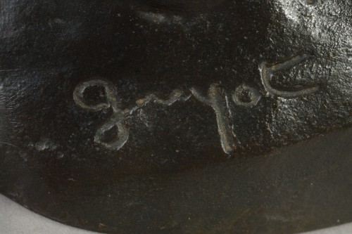 Pyrenean bear sitting - Georges GUYOT (1885-1972) - Art Déco