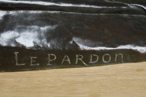 Sculpture  - The Pardon - Ernest DUBOIS (1863-1931)